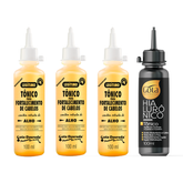 Kit Fortalecimento e Preenchimento de Fios Gota Dourada